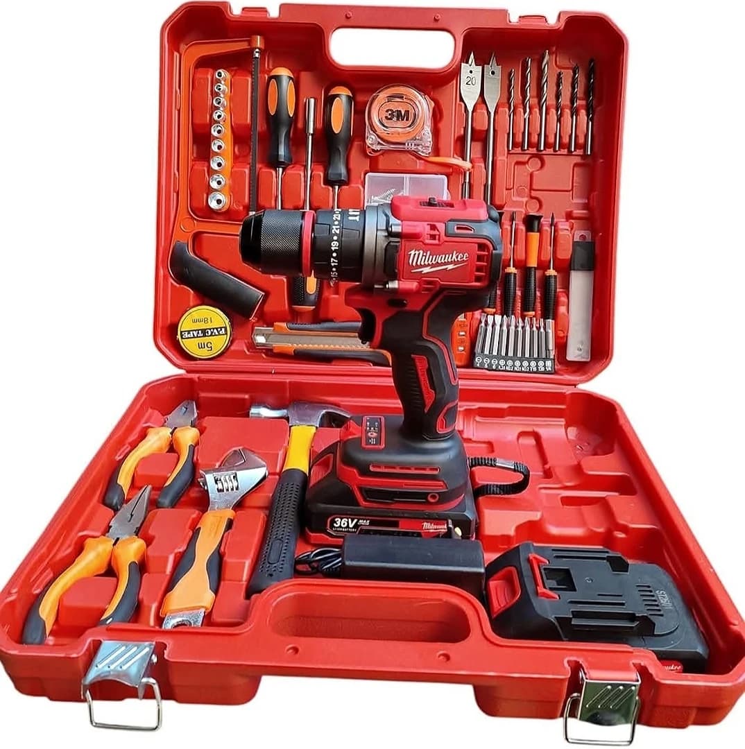 🚀🔥Valise visseuse milwaukee 36v GM avec accessoires